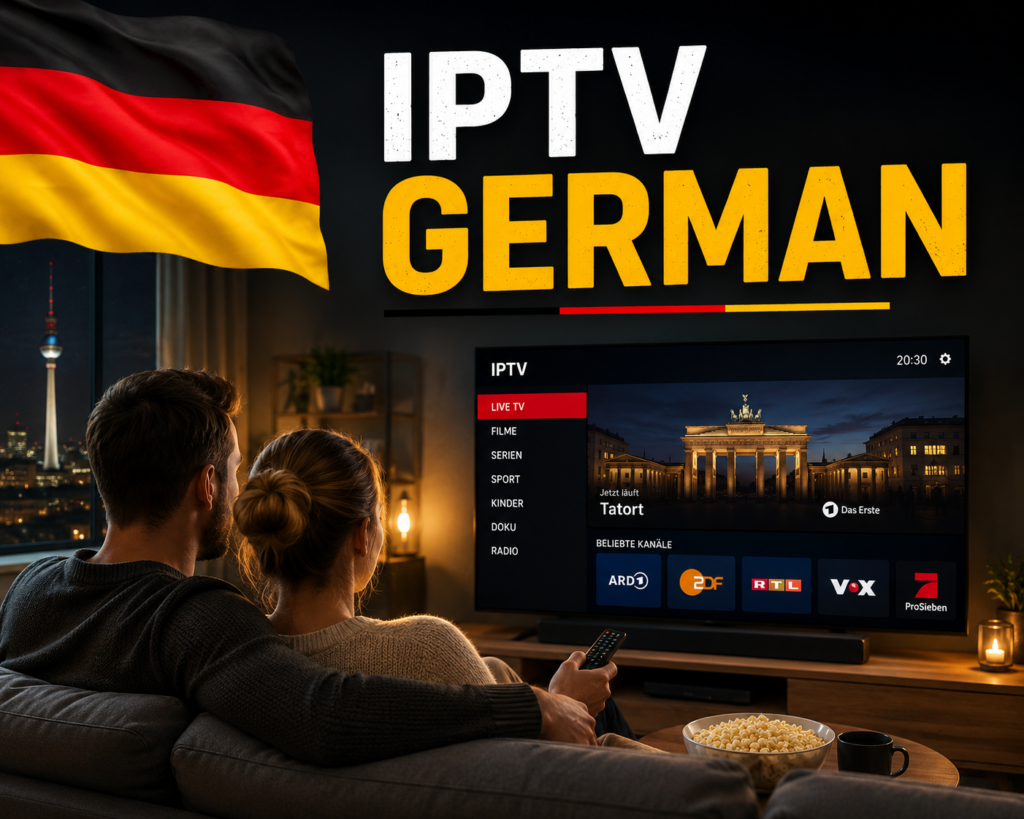 IPTV German – 55.000 Sender in HD und 4K streamen